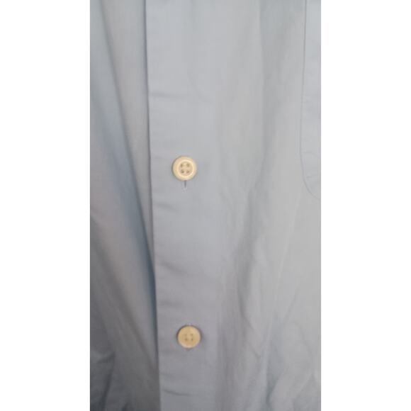 PETER MILLAR Mens XL sky Blue Pima Cotton Beach Seaside wear button down - Picture 5 of 11